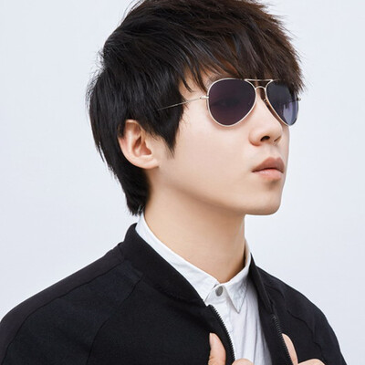 

INTERIGHT sunglasses female models men classic toad polarizer couple models retro sunglasses fashion driving glasses C1 black b