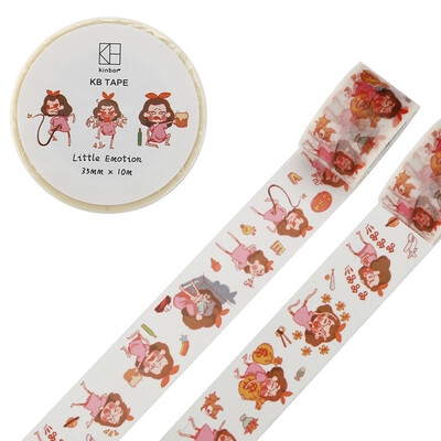

Kinbor hand and paper tape 35mm * 10m hand account color decoration stationery tape / small mood DTB64065
