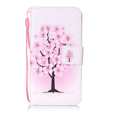 

Peach Blossom Design PU Leather Flip Cover Wallet Card Holder Case for Samsung Galaxy SIII