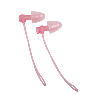 

Sable (SABLE) swimming earbuds adult with rope silicone waterproof earplugs bathing swim men and women general guide earphones EP03-CA pink