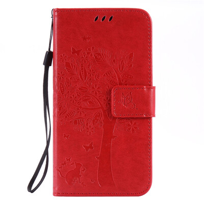

Red Tree Design Кожа PU откидной крышки Кошелек Карты Держатель чехол для HUAWEI Y5II
