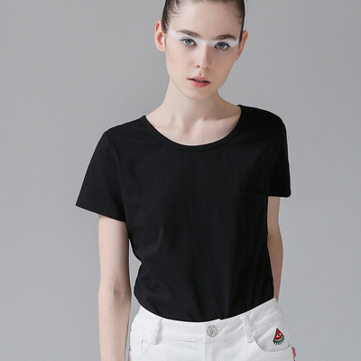 

Новичок TOYOUTH полностью базовая футболка 8620131814 Black L