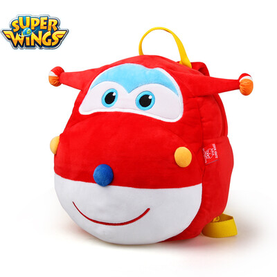 

Super Fei Xia school bag primary school students plush bag kindergarten bag music music small love cool children bag school boys and girls bag BS0031 red music