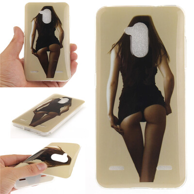 

Sexy Girls Pattern Soft Thin TPU Rubber Silicone Gel Case Cover for ZTE Blade V7 Lite