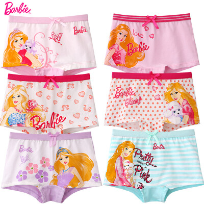 

Barbie children&39s underwear girl 6 triangle triangle angle shorts 91010 color S reference height 100-110