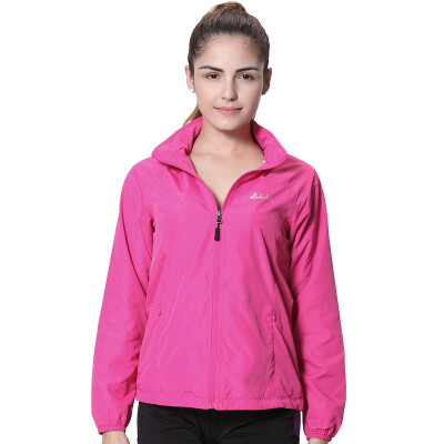 

Carpenter (clothin) skin windbreaker couple outdoor sports double skin clothing light breathable windbreaker CD13006 female models lake blue 3XL code