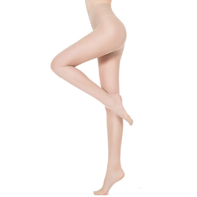 

Langsha stockings ultra-thin through the meat core silk stretch pantyhose 6 pairs of skin color three pairs