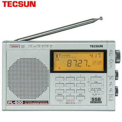 

(Tecsun) Radio Recorder Recorder Recorder Card TF Card Play MP3 Player Broadcast Digital Player (Gray) ICR-110