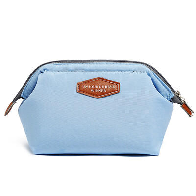 

40000 km Korean multi-purpose cosmetic bag travel essential portable wash bag finishing package SW1201 sky blue