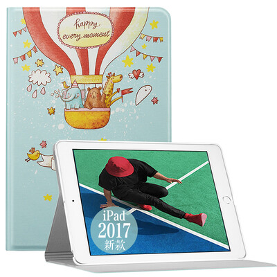 

Иллюстратора Apple, новый IPad защитная крышка 2017 года новый iPad7 защитной оболочки кобуры мультфильм популярные бренды стоят 9,7 дюйма мэн Друзья серии сладкое время