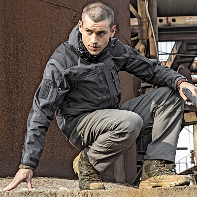 

FREE SOLDIER outdoor tactical with warm lining jacket wear-resistant breathable water-repellent camping hiking coats