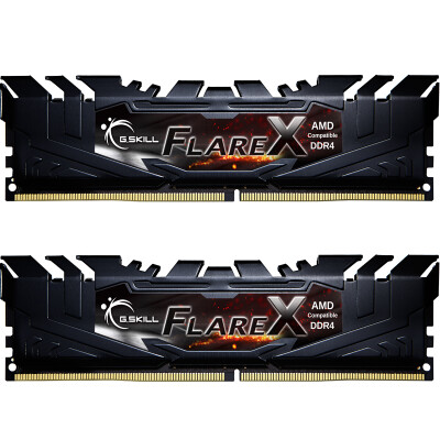 

G.SKILL 16G (8g*2) Series Flame Gun DDR4 Desktop Memory Black (F4-2400C16D-16GFX