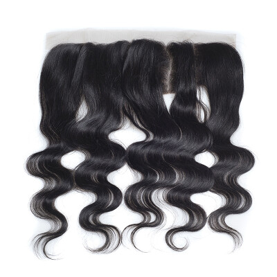 

AliMomo Brazilian Body Wave Closure 13*4 Brazilian Lace Front Closure Body Wave 8"-18" Nature Color Human Hair Closure