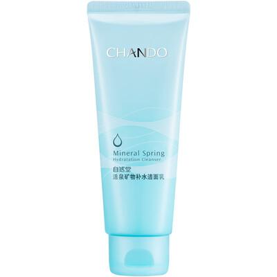 

Natural Church CHANDO Hot Springs mineral water cleanser 125g facial cleanser New&old packaging random delivery