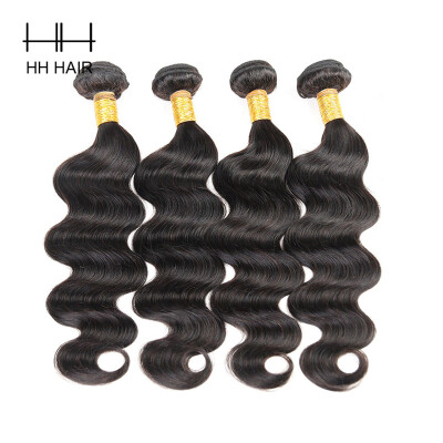 

Peruvian Virgin Hair Body Wave 4 Bundles Unprocessed Virgin Human Hair Weave Extensions