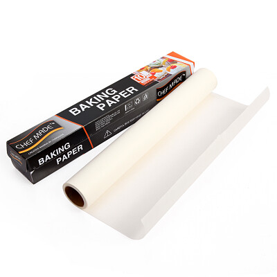 

【Jingdong Supermarket】 Cooking Kitchen CHEF MADE 10m Oil Paper Silicone Paper Vanilla Paper Roasted Paper Oven Baking Bake Thickening Double-sided Silicone Paper 10m WK9135