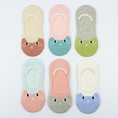 

Bosi Deng BOSIDENG socks female BJZ78020 ship socks&cotton socks mixed color 6 pairs of uniform code