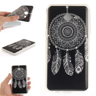 

Black wind chimes Pattern Soft Thin TPU Rubber Silicone Gel Case Cover for SAMSUNG Galaxy J7 2017J710