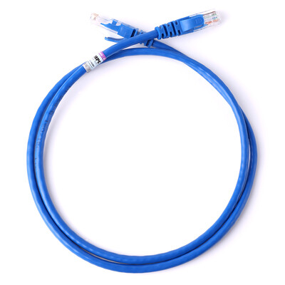 

(AMPCOM) AMCAT5E0820 (BU) Сетевая перемычка уровня проекта ультра-5 кабельная чистая медь 8-жильный бескислородный медный кристалл головной кабель 2 м синяя куртка