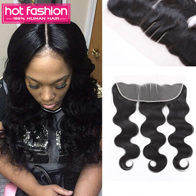 

Hot Fashion Hair 8A Brazilian Lace Frontal Closure 13X4 Body Wave Ear To Ear Lace Frontal Virgin Human Hair Full Lace Frontal