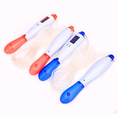 

New power wear-resistant PU professional calorie electronic counting multi-function rope skipping XD-0784 rope length adjustable color random