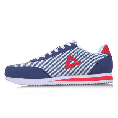 

Peak (PEAK) men casual shoes light comfortable comfortable retro shoes DE052877 deep blue / red 41 yards
