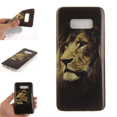 

Lions Pattern Soft Thin TPU Rubber Silicone Gel Case Cover for SAMSUNG GALAXY S8