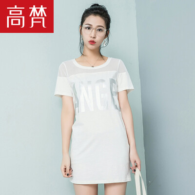 

Высокие ватиканские платья Тонкий тонкий тонкий рукав темперамента Xia Xiaoqing Fresh Sweet Korea G1170148 Белый 175 / XXL