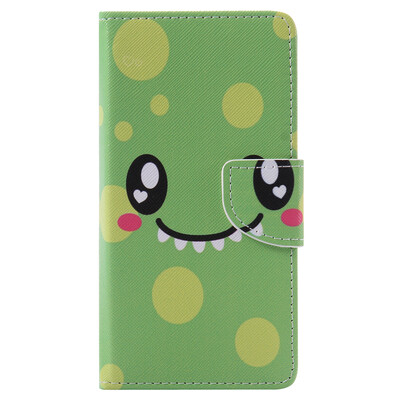 

Green Smile Design PU Leather Flip Cover Wallet Card Holder Case for HUAWEI P9 MINI