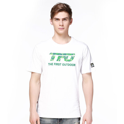 

TFO T-shirt quick dry sweat breathable outdoor leisure T-shirt 611614 male models green green M