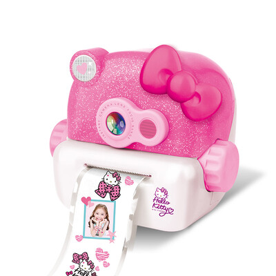 

Hello Kitty (Hello Kitty) Детская магия наклейки поделки ручной работы именинница играть дома игрушки KT-8552