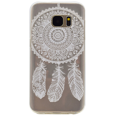 

Обложка Dreamcatcher Pattern Мягкий тонкий ТПУ резиновый силиконовый гель чехол для Samsung GALAXY S7