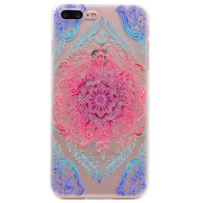 

Magic flower Pattern Soft Thin TPU Rubber Silicone Gel Case Cover for IPHONE 7 Plus