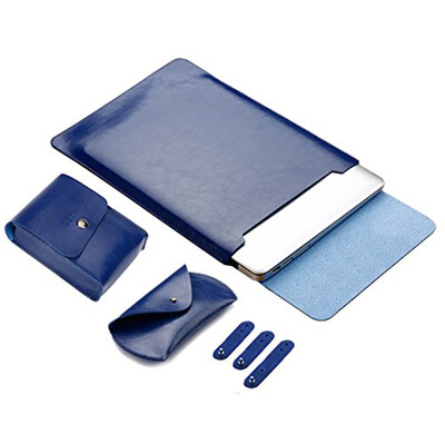 

Waterproof Sleek Leather MacBook Soft Sleeve Case Cover Bag for MacBook Air & MacBook Pro