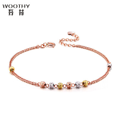 

I Jade Jewelry 18K Gold Jane Ball Color Gold Bracelet