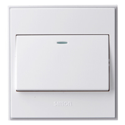 

Simon Electric (simon) V51042BYT four open double control 56C series with fluorescent four open dual control switch socket