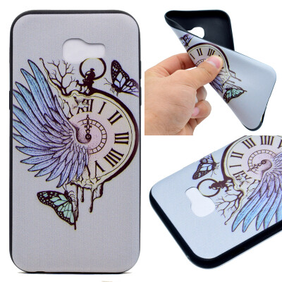 

Pocket watch Pattern Soft Thin TPU Rubber Silicone Gel Case Cover for Samsung Galaxy J3 2017/J327