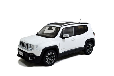 

Paudi 1:18 Scale Jeep Renegade 2016 Белая литейная модель Diecast