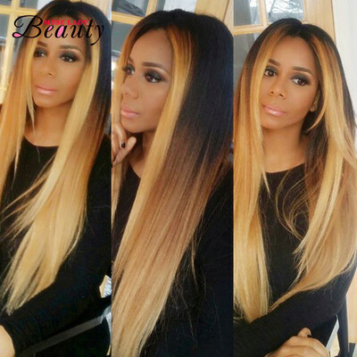 

Brazilian Straight Virgin Human Hair Muse Lady Beauty T1B27 Hair Products 3 Bundles Lot Brazilian Hair Extension