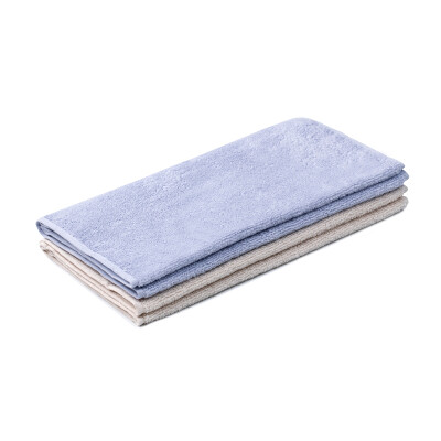 

【Jingdong Supermarket】 Jia Bai cotton towel two towel towel wash towel super soft water quick-drying elegant (32 * 70cm) (powder, white