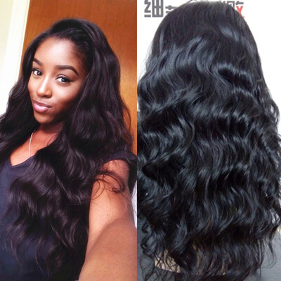 

Favor Hair Body Wave Human Hair Full Lace Wig with Baby Hair Brazilian Virgin Hair Human Hair Wigs