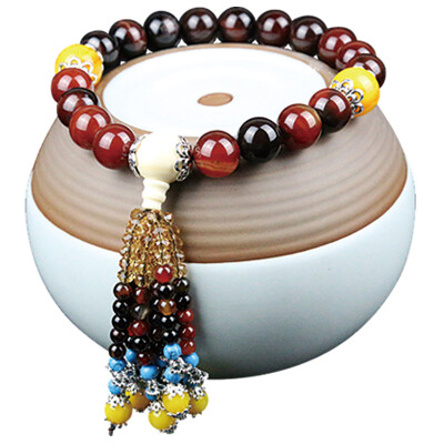 

Looking for platinum Milpro car stalls pearl agate stalls Buddha beads dragon stone car interior accessories perfume seat hanging beads out of the pendant - tiger agate