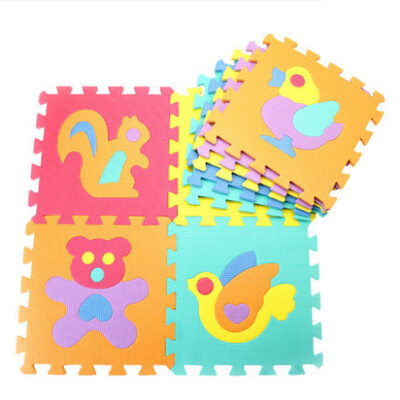 

Mingde animal puzzle mats PE foam non-slip mats baby bedroom splicing crawling cushions 30 * 30 * 1.0cm (9 pieces)