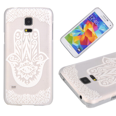 

Palm flower Pattern Soft Thin TPU Rubber Silicone Gel Case Cover for SAMSUNG Galaxy S5 Mini