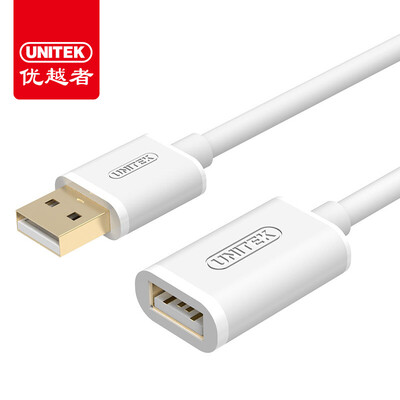 

(UNITEK) usb удлиненная линия мужской к женскому компьютеру U диск мышь клавиатура беспроводная сетевая карта камера TV usb интерфейс расширение линия данных кабель 5 метров Y-C418EWH
