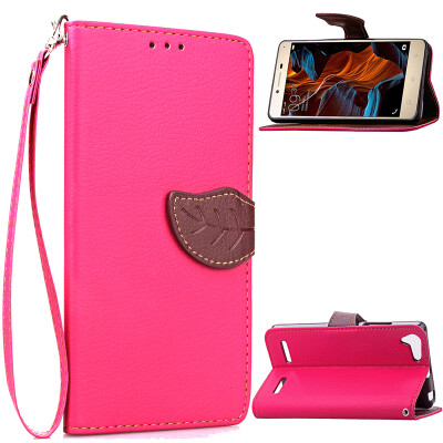 

Pink Design PU Leather Flip Cover Wallet Card Holder Case for Lenovo Lemon 3