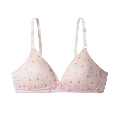 

DICI DICI children&39s underwear brassiere girls girls children girls development stage small vest bras chest 9C008A0 light pink A75