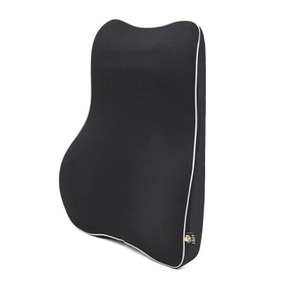 

Wufu Jinniu car waist space memory cotton office driving lumbar support lumbar cushion back cushion back pillow cool black