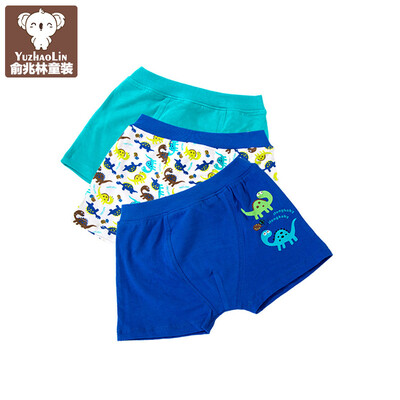 

Yu Zhaolin children's cotton underwear in the large child angle angle pants 3 loaded YH56T078000 color dinosaur color 90