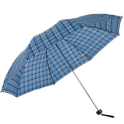 

Paradise umbrella high density water repellent British business lattice all steel 30 sunny umbrella 4748 deep Lange